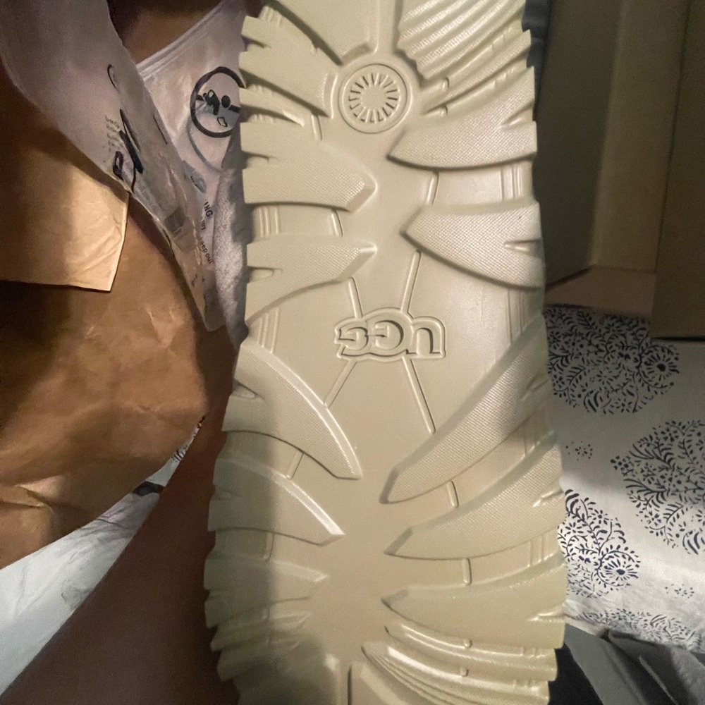 UGG Ankle Boots with Cream Sole